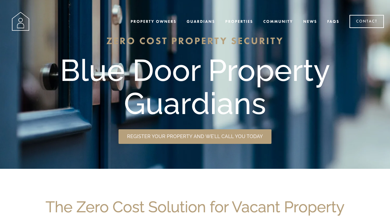 BLUE DOOR PROPERTY GUARDIANS LTD website preview