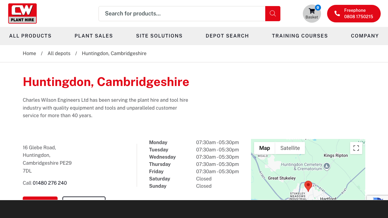 CHARLES PLANTS LTD website preview