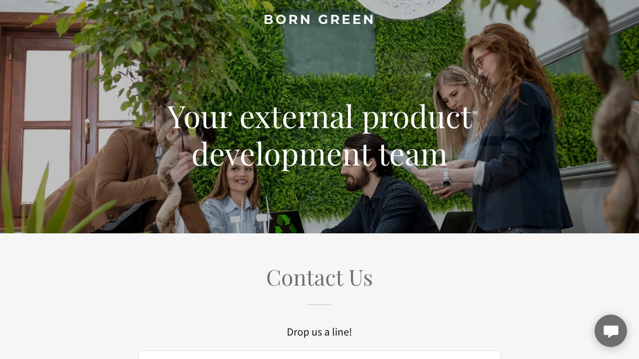 BORN GREEN LTD website preview