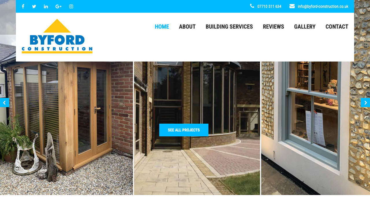 BYFORD LTD website preview