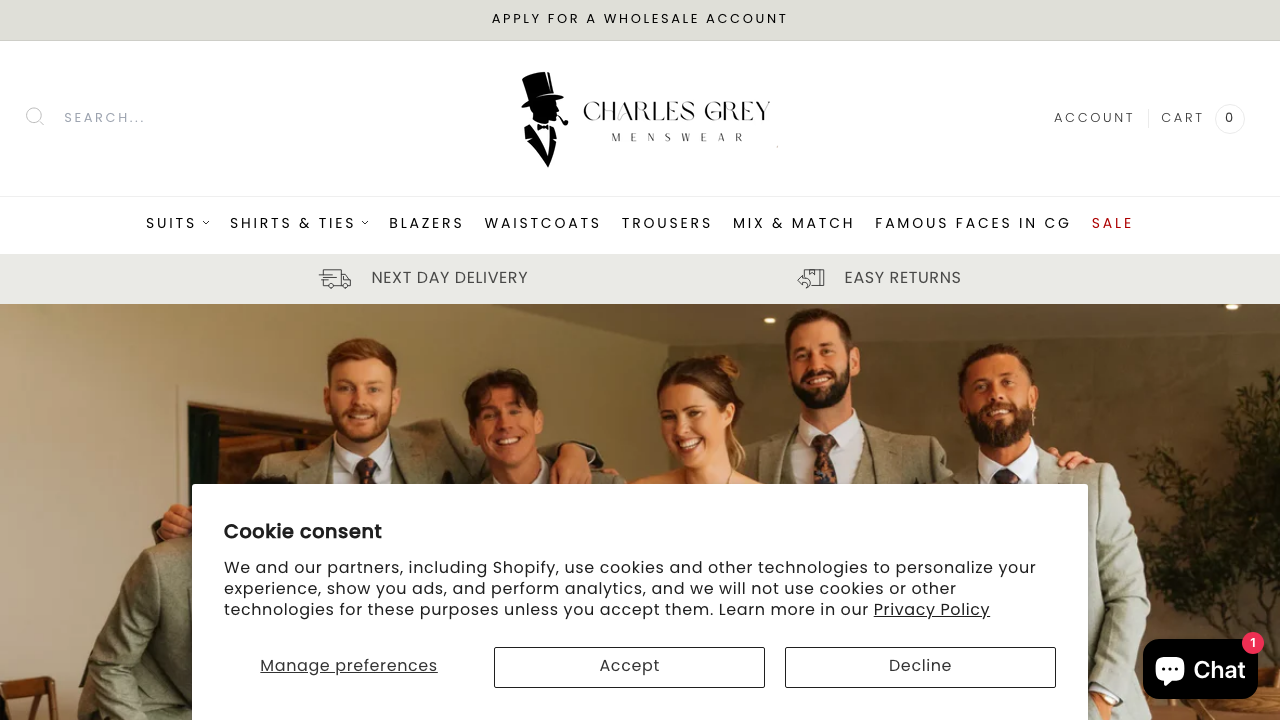 CHARLES GRAY LONDON LIMITED website preview