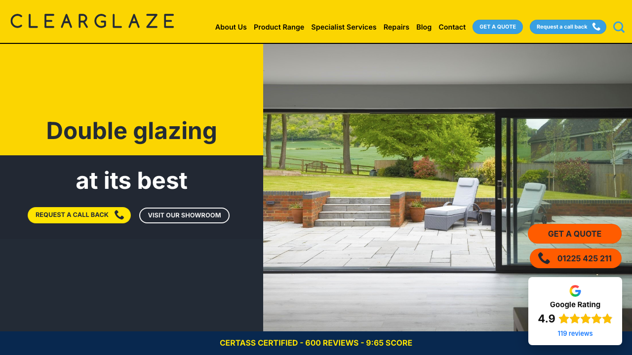 CLEARGLAZE WINDOWS LTD website preview