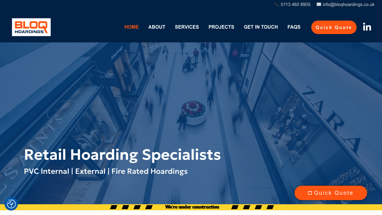 BLOQ HOARDINGS LTD website preview
