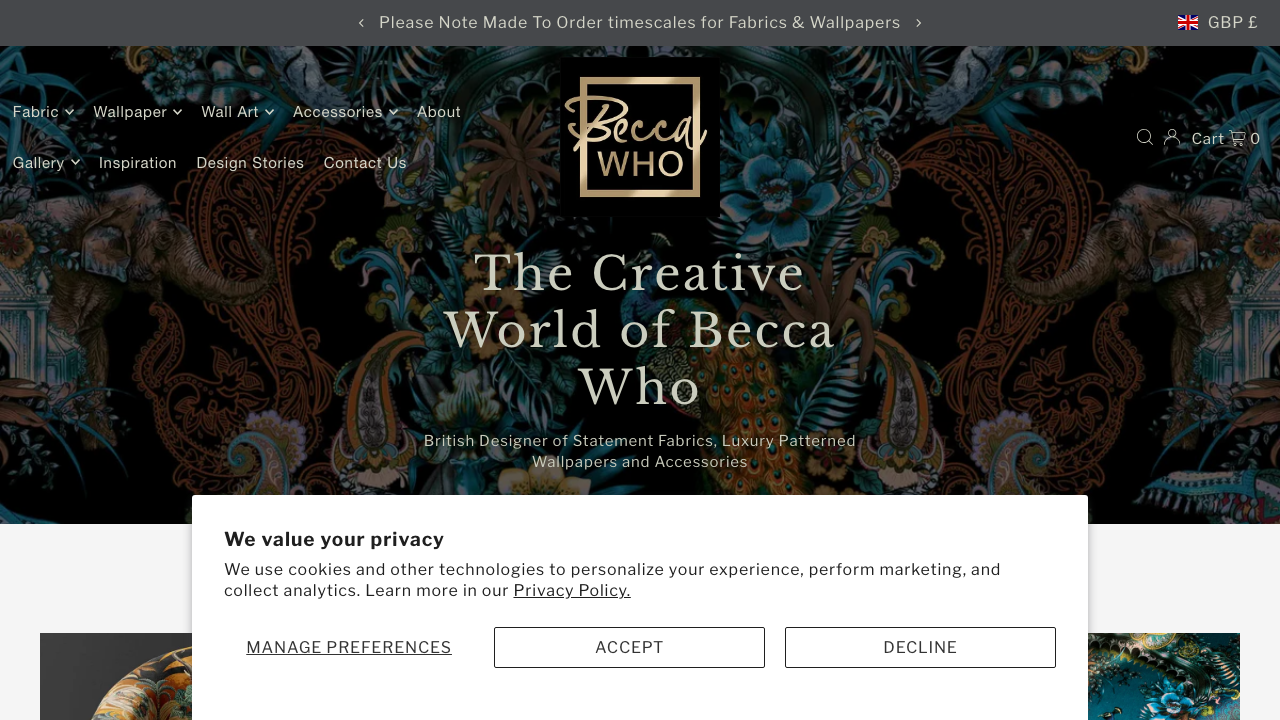 BECCA WHO LTD website preview