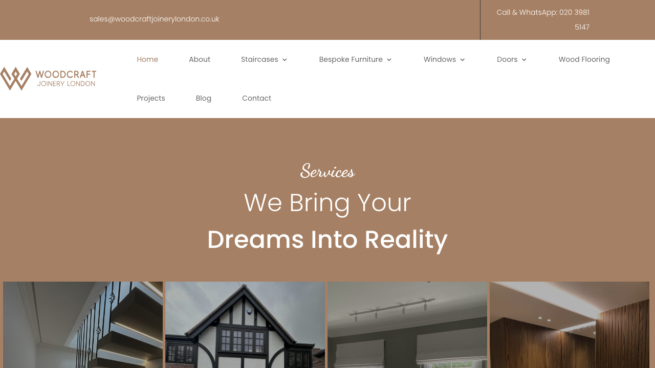 BLACKSTAR JOINERY LTD website preview
