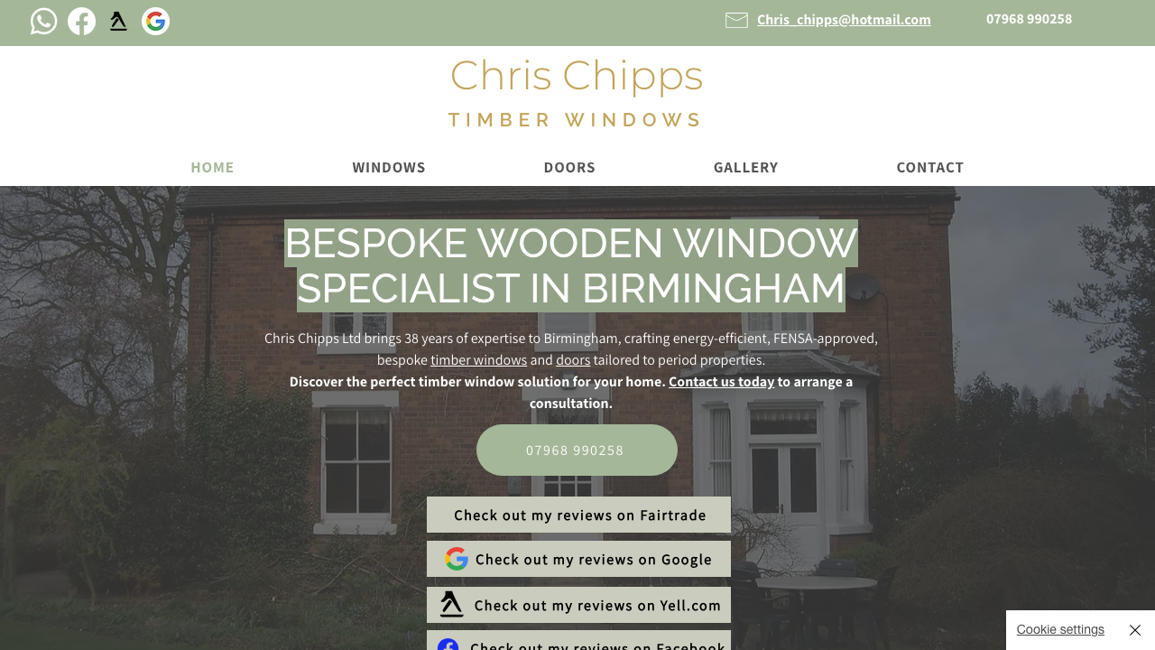CHRIS CHIPPS LTD website preview
