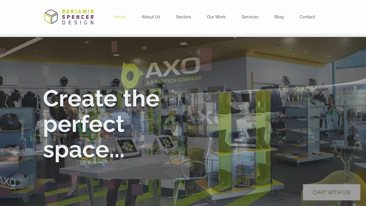 BENJAMIN SPENCER DESIGN LIMITED website preview