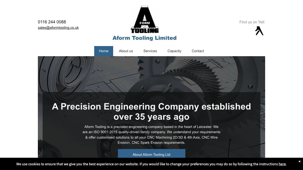 &FORM LIMITED website preview