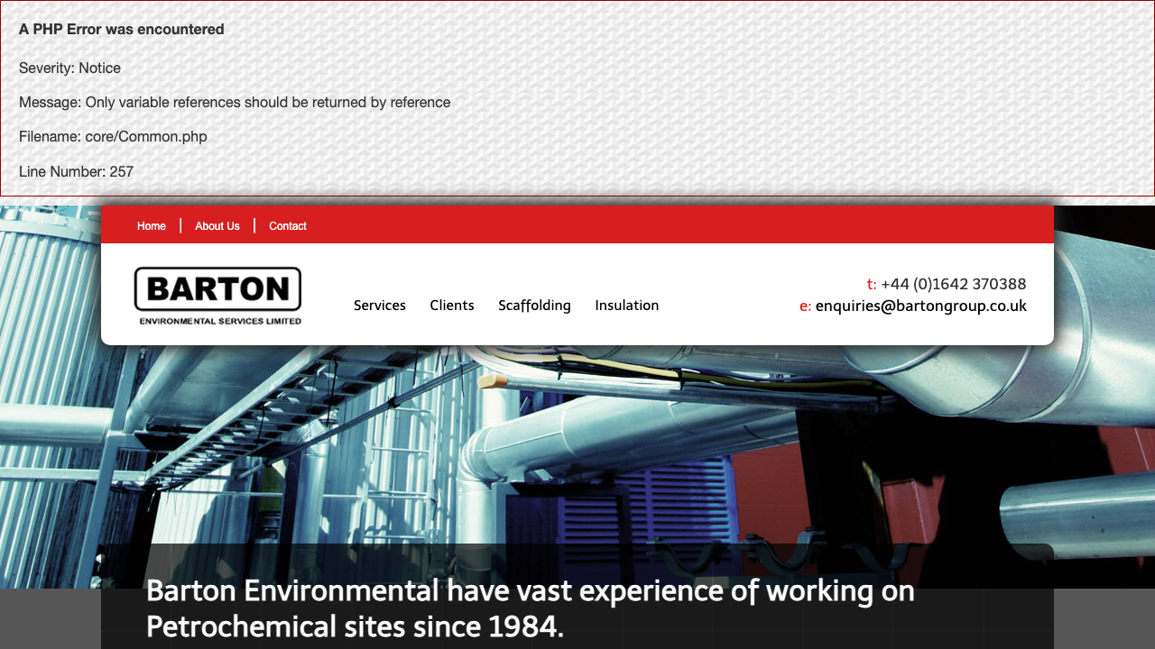 BARTON INDUSTRIAL GROUP LIMITED website preview