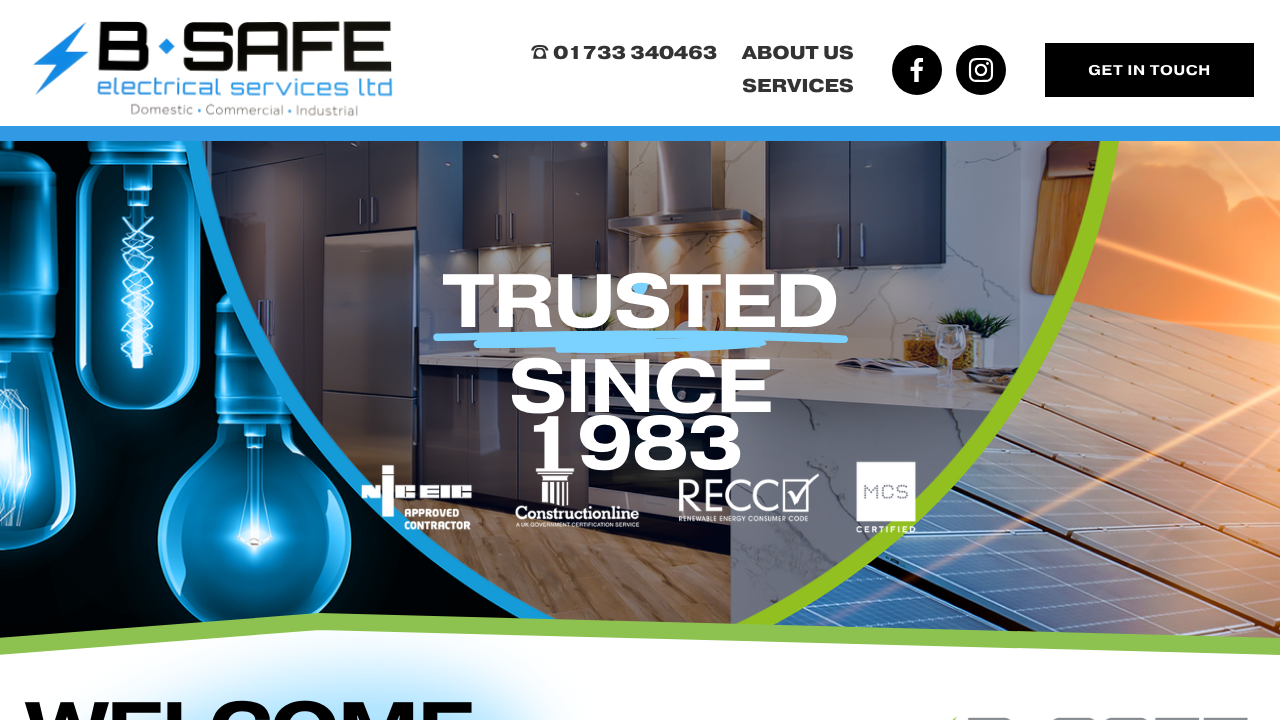 'B' SAFE ELECTRICAL SERVICES LIMITED website preview
