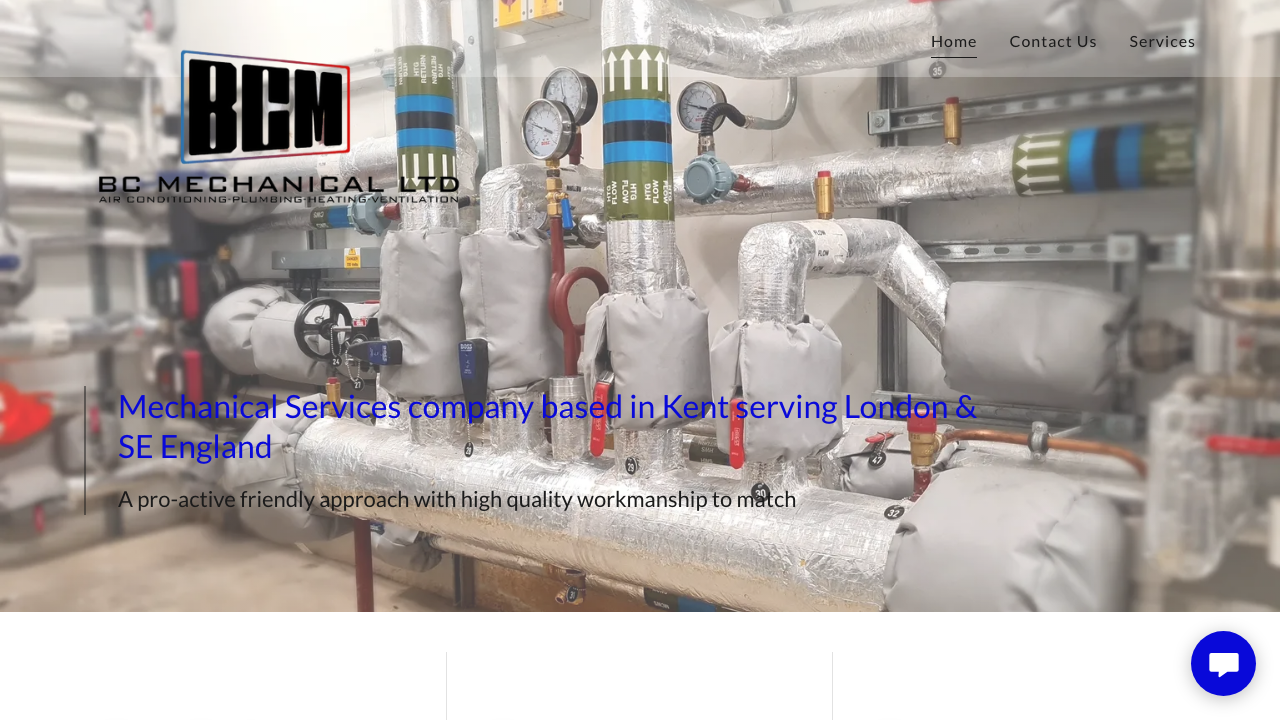 BK MECHANICAL MANAGEMENT LTD website preview