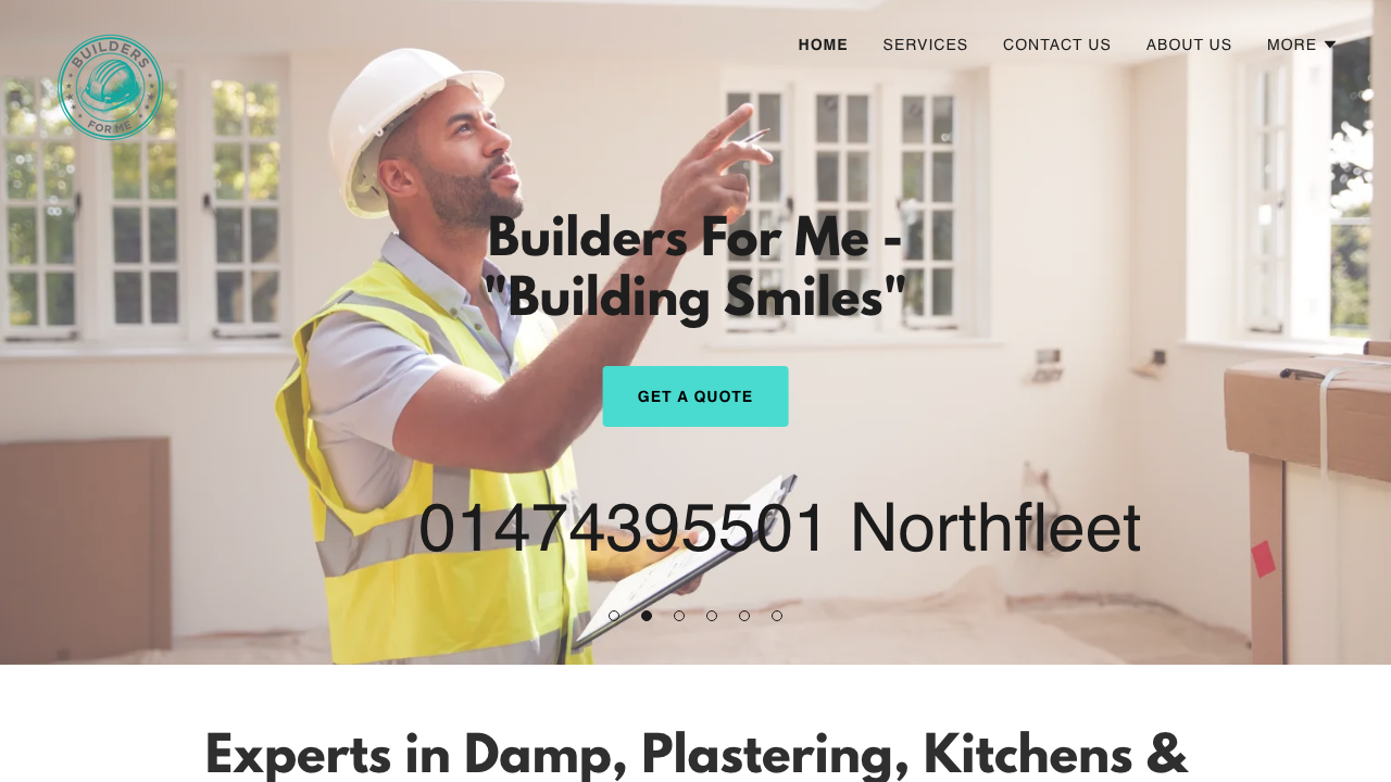 BUILDERS FOR ME LIMITED website preview