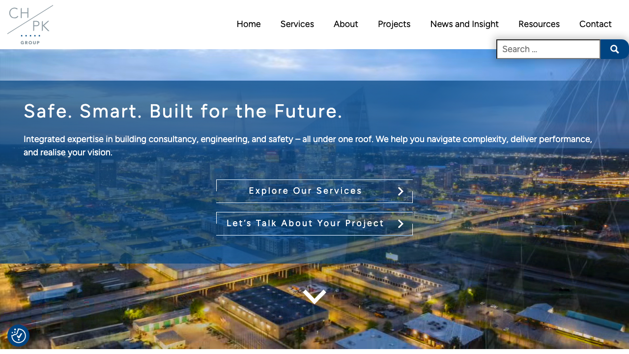 CHPK FACADE DESIGN LTD website preview