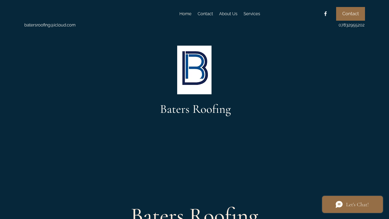 BATERS ROOFING LIMITED website preview