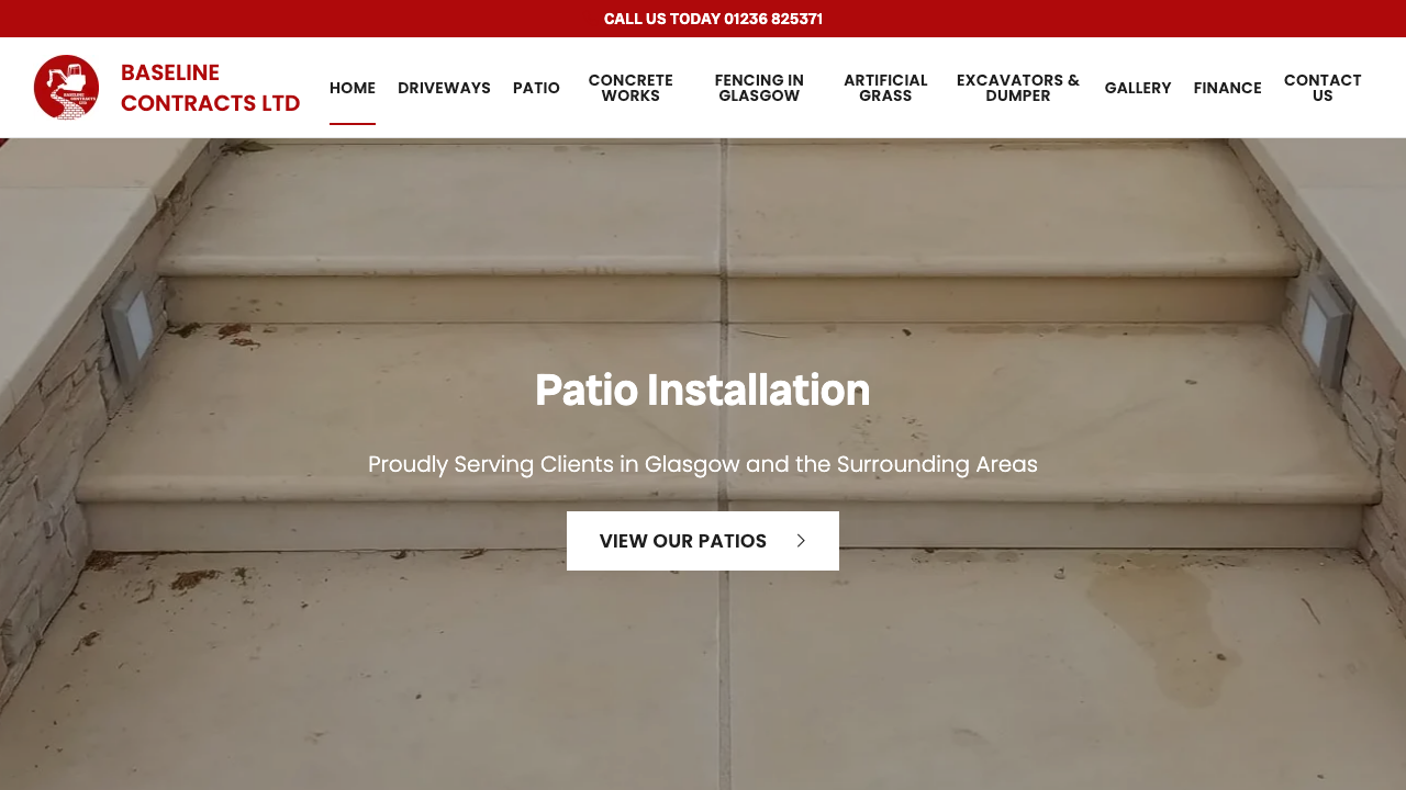 BASELINE CONTRACTS LIMITED website preview