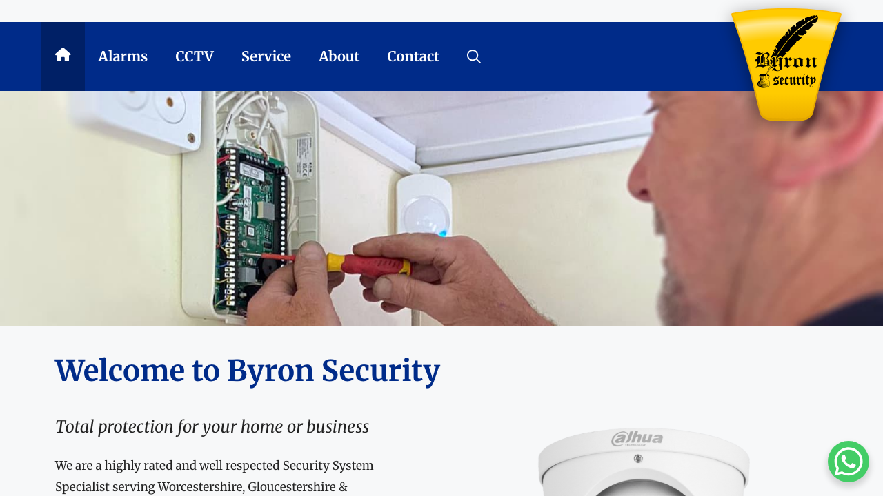 BYRON SECURITY LIMITED website preview