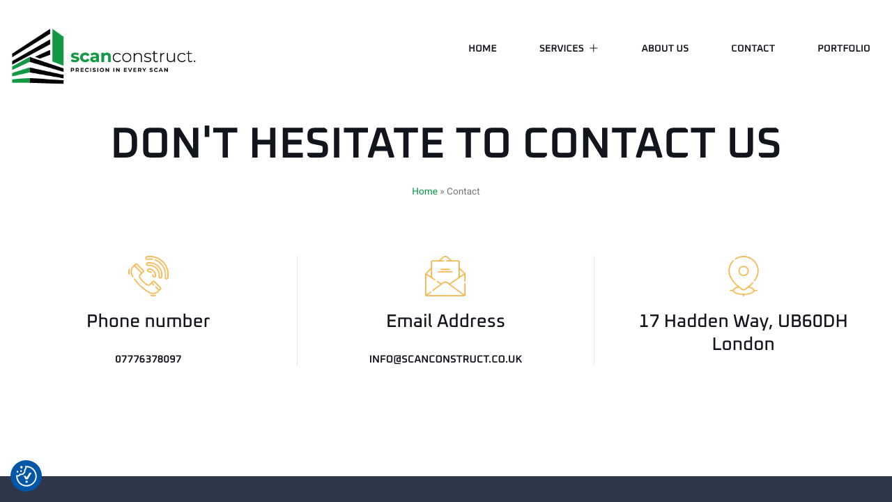 CEN CONSTRUCT LTD website preview
