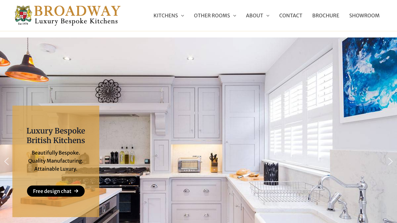 BESPOKE BROADWAY KITCHENS LTD website preview