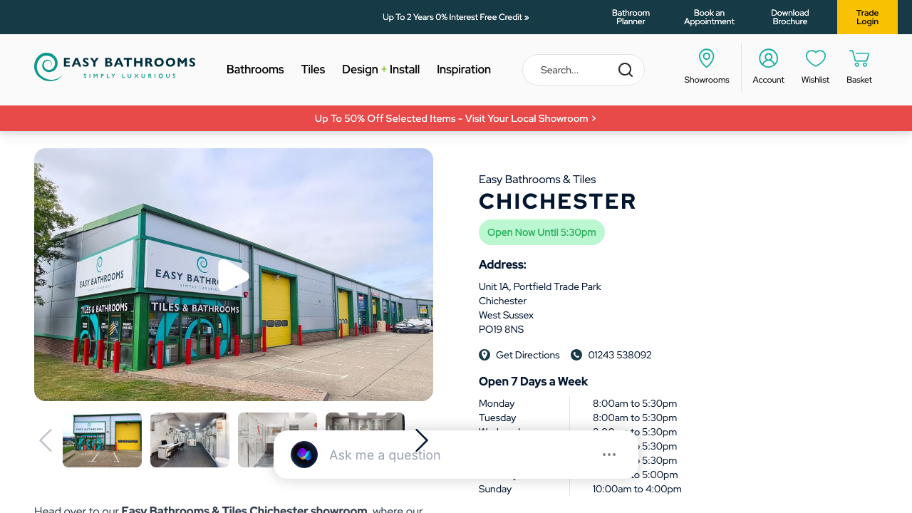 BLUE BATHROOMS LTD website preview