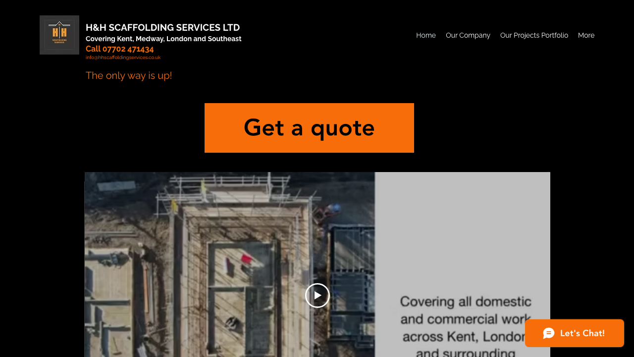 BASE SCAFFOLDING (KENT) LIMITED website preview