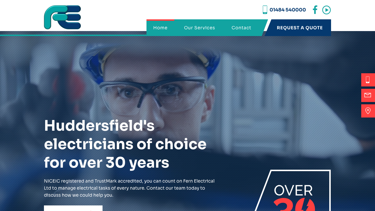 FERN ELECTRICAL LIMITED website preview