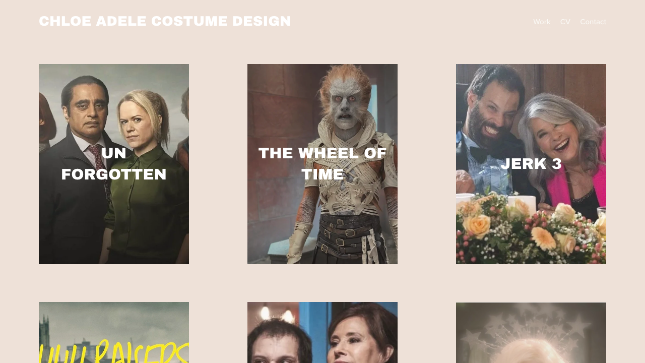 CHLOE ADELE DESIGN LIMITED website preview