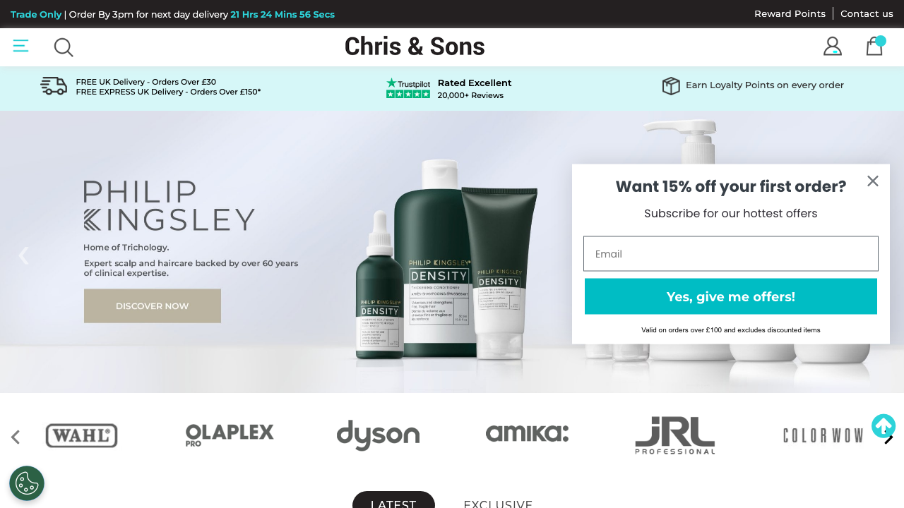 CHRIS & SONS TRANSPORT SOLUTIONS LTD website preview