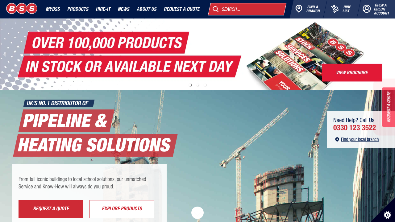 BSP INSTALLATIONS LIMITED website preview