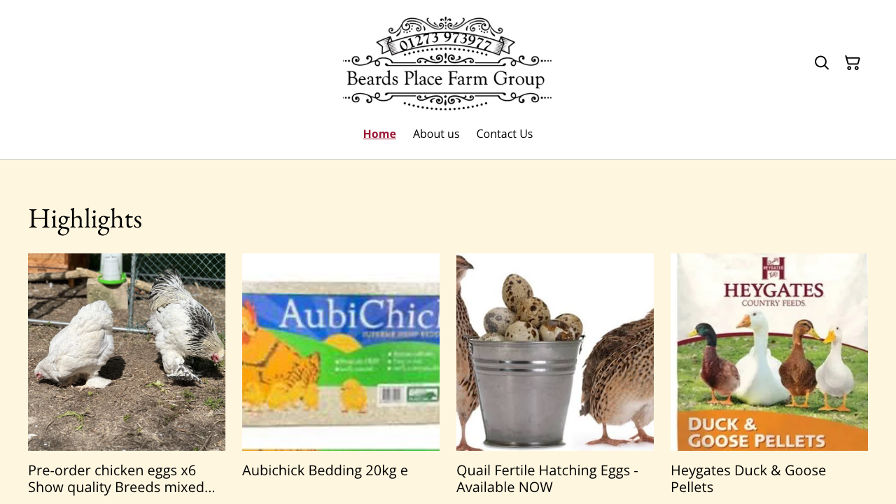 BEARDS PLACE FARM GROUP LTD website preview