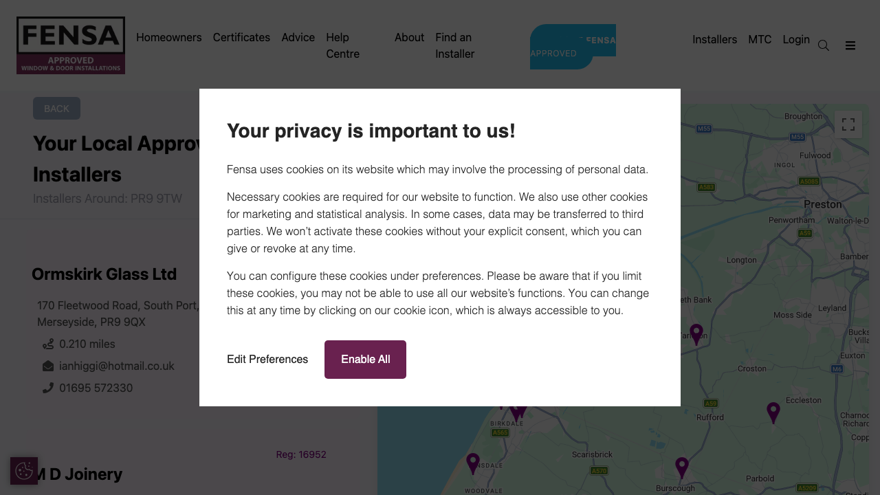 BAZ CLIFF PVCU SPECIALIST LIMITED website preview