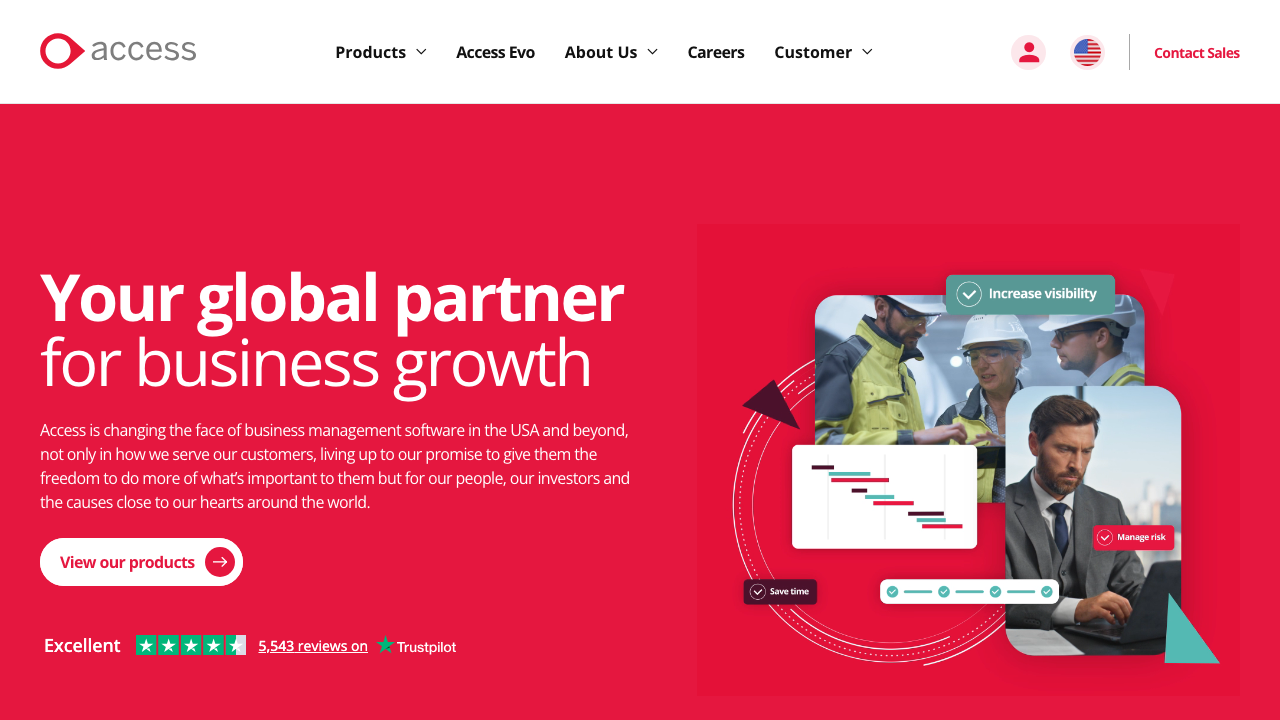 24 ACCESS GROUP LTD website preview
