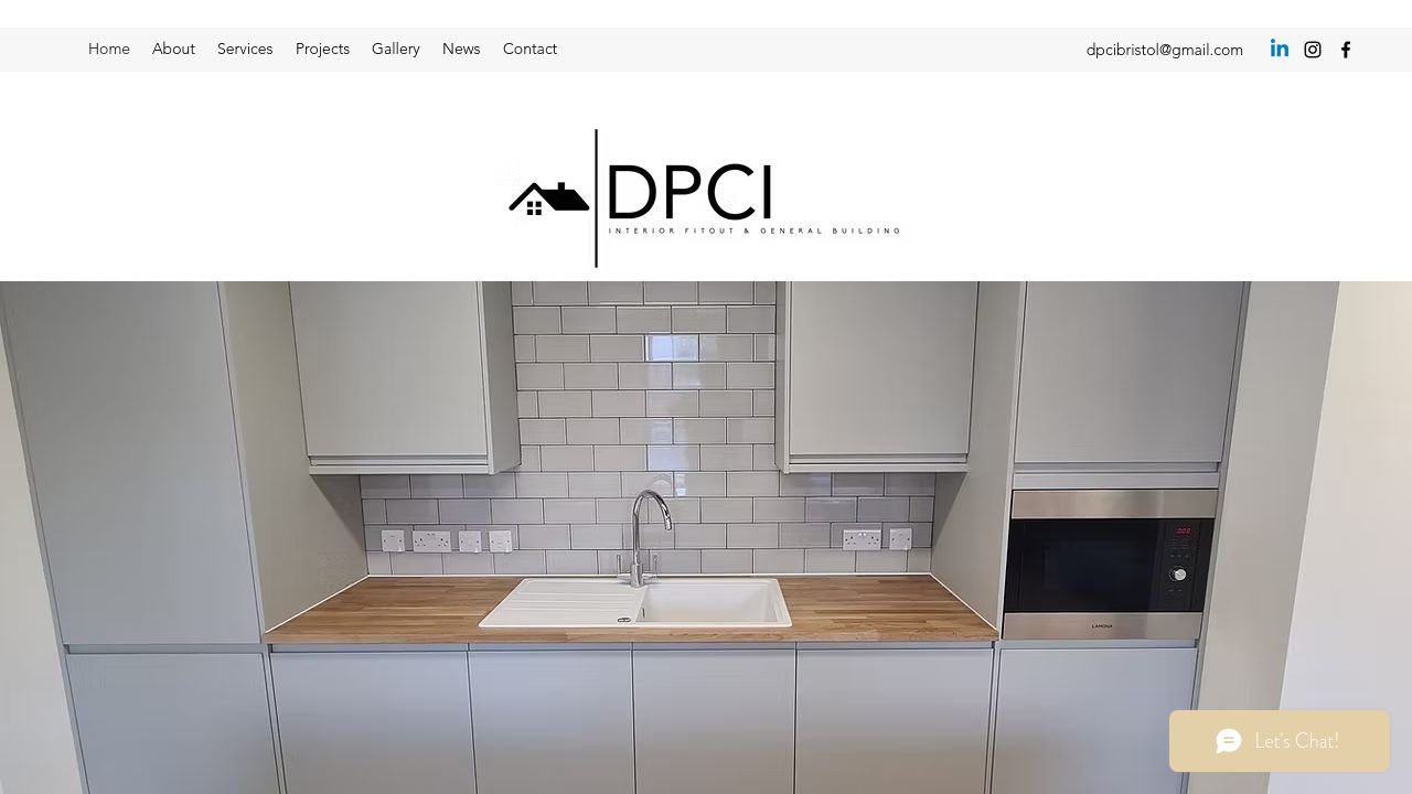 DPCI LTD website preview