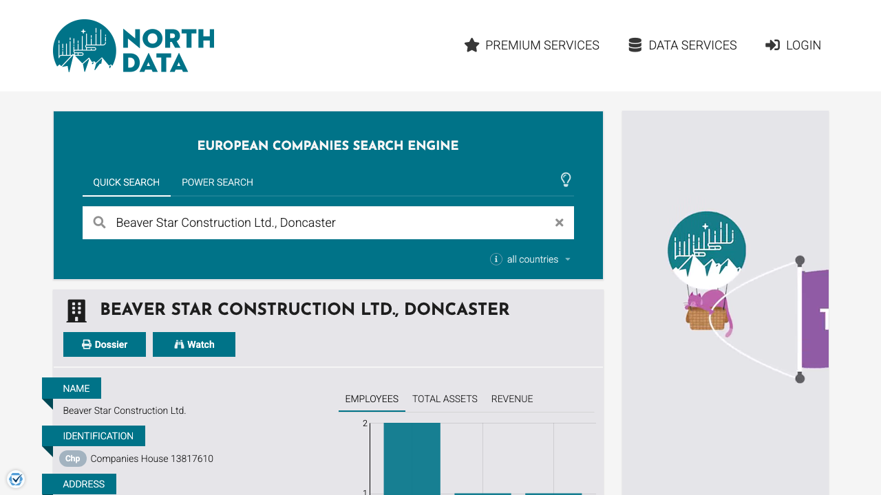 BEAVER STAR CONSTRUCTION LIMITED website preview