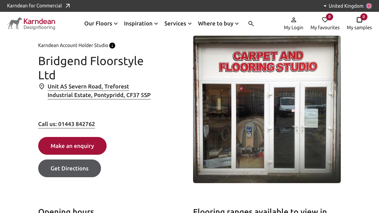 BRIDGEND FLOORSTYLE LIMITED website preview