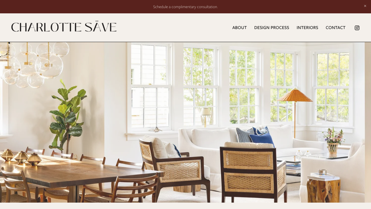 CHARLOTTE SÄVE DESIGN STUDIO LTD website preview