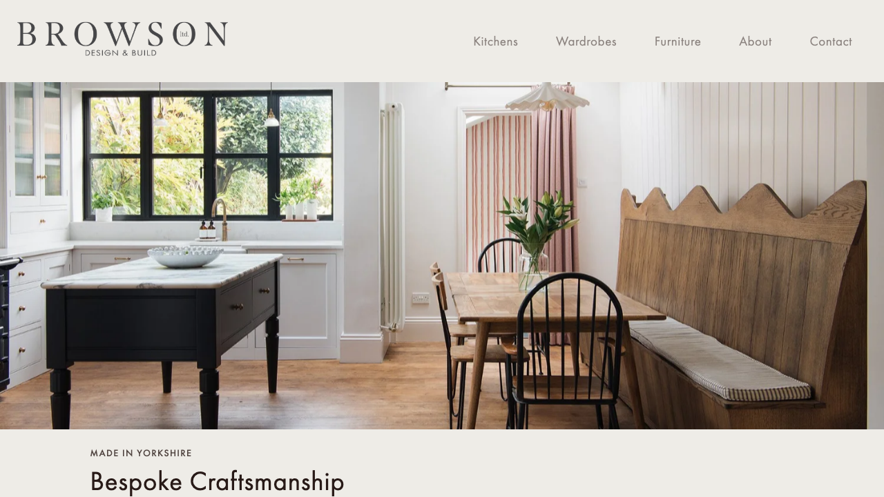 BROWSON DESIGN & BUILD LTD website preview