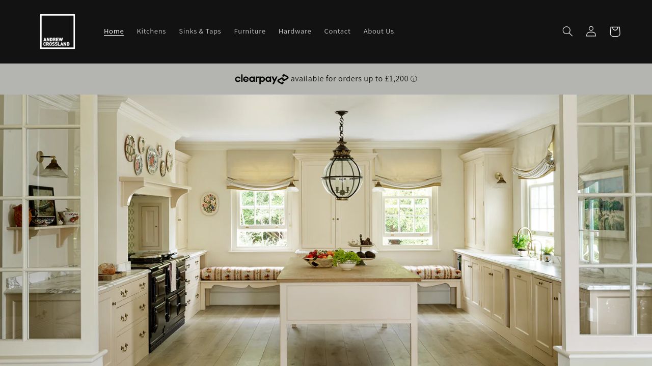 ANDREW CROSSLAND LTD website preview