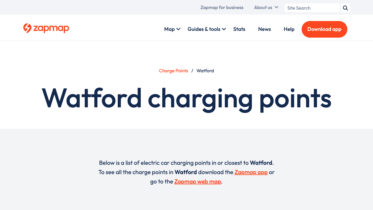 CHARGE UTILITIES LTD website preview