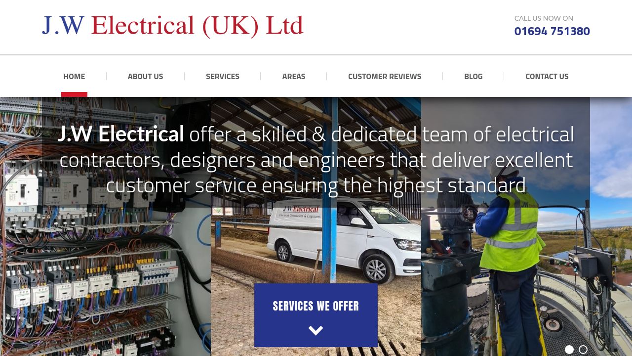 J W ELECTRICAL (UK) LIMITED website preview