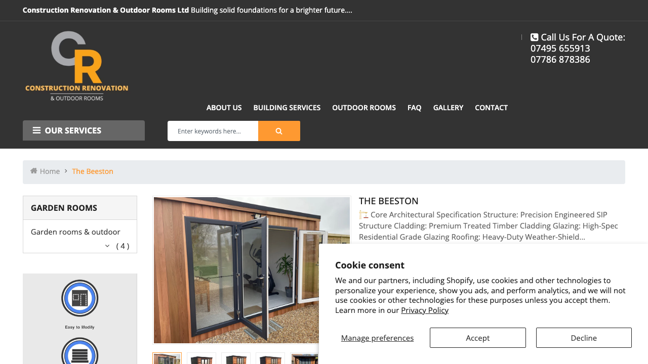 BEESTON CONSTRUCTION LTD website preview