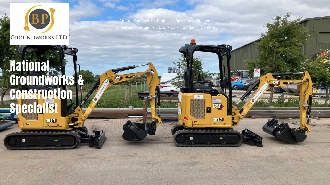 BP GROUNDWORK LTD website preview
