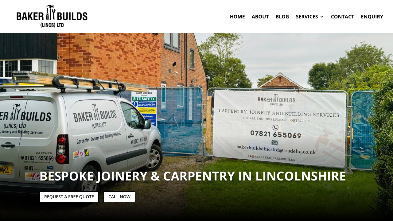 BAKER BUILDS (LINCS) LTD website preview