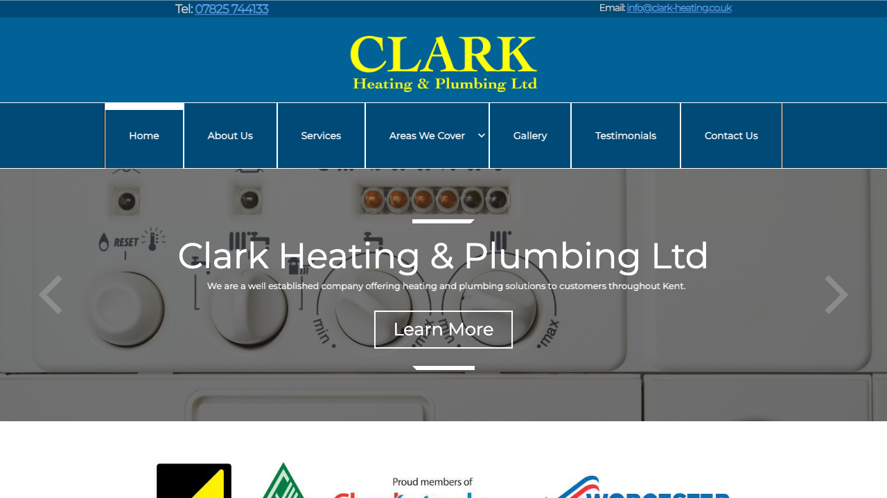 CLARK HEATING AND PLUMBING LTD website preview
