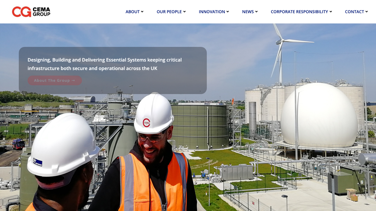 CEMA SITE INSTALLATIONS LIMITED website preview