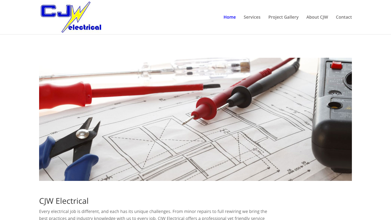 CJW ELECTRICAL (WILTSHIRE) LTD website preview