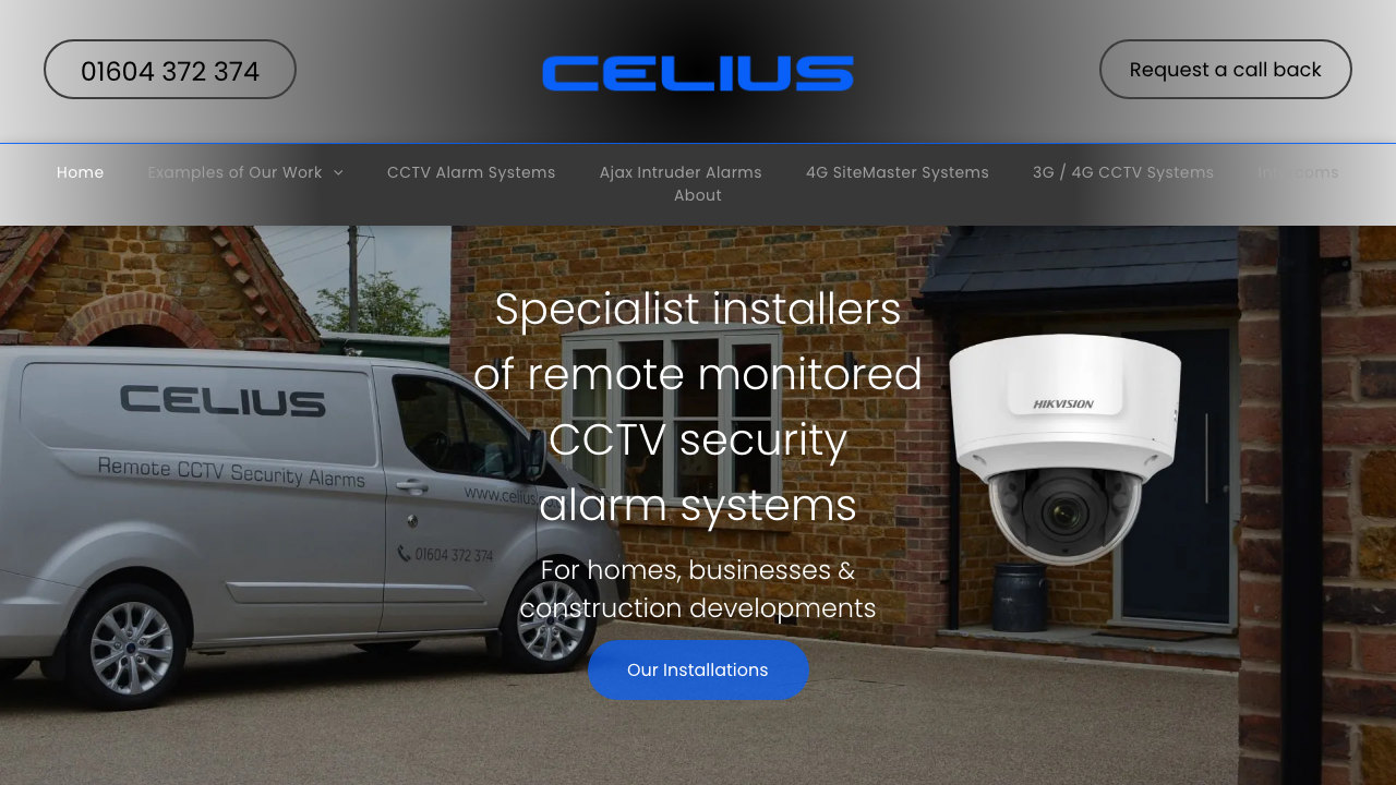 CELIUS LTD website preview