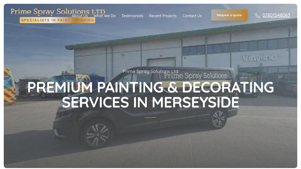 24 SPRAY PAINTING SERVICES LTD website preview