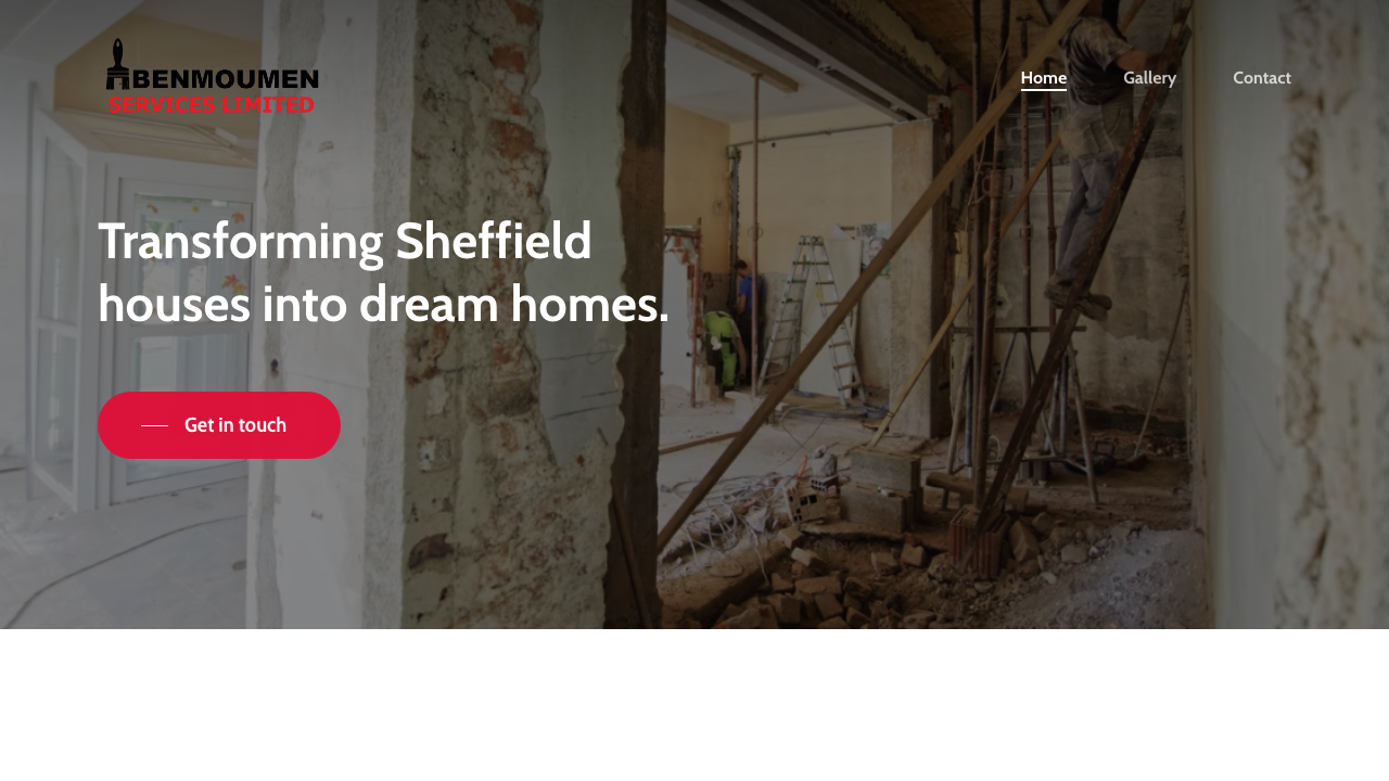 BENMOUMEN SERVICES LIMITED website preview