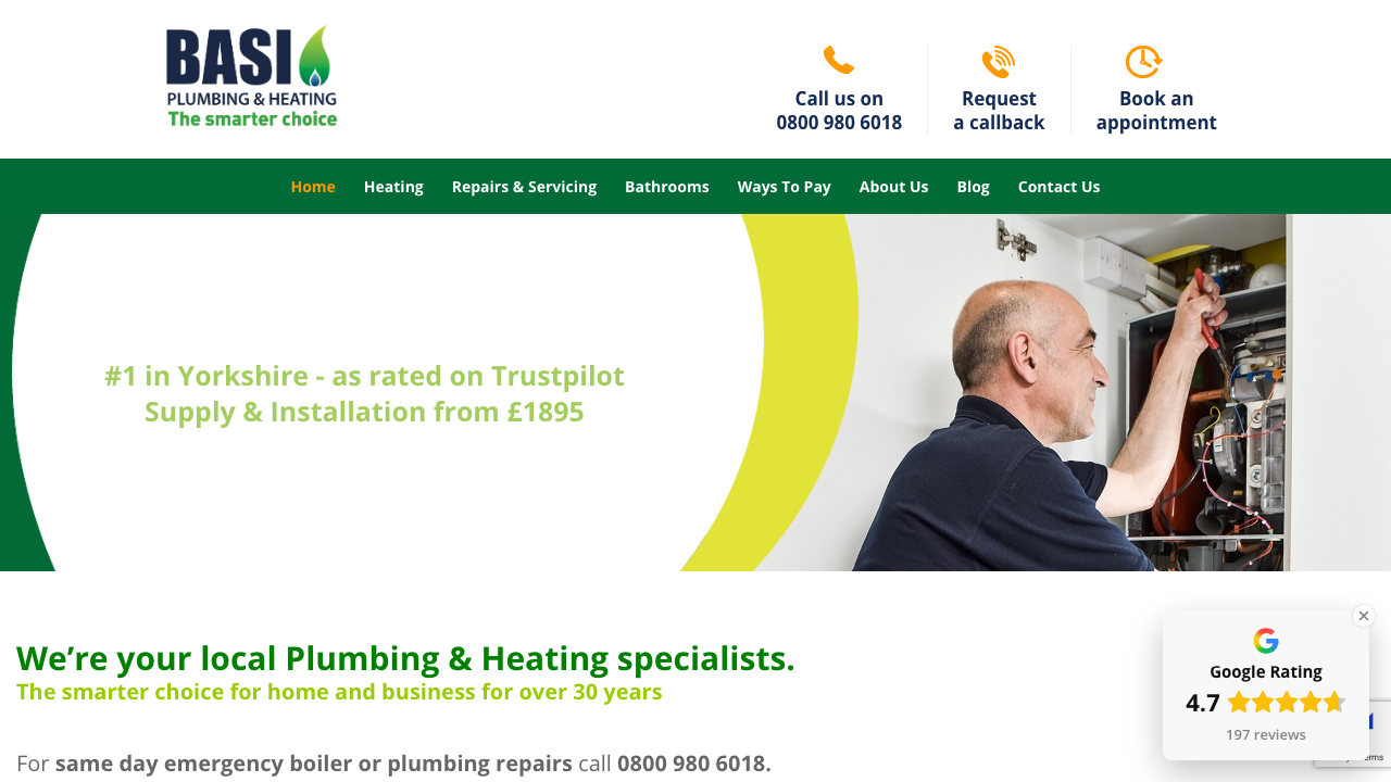 BASI HOME IMPROVEMENTS LTD website preview