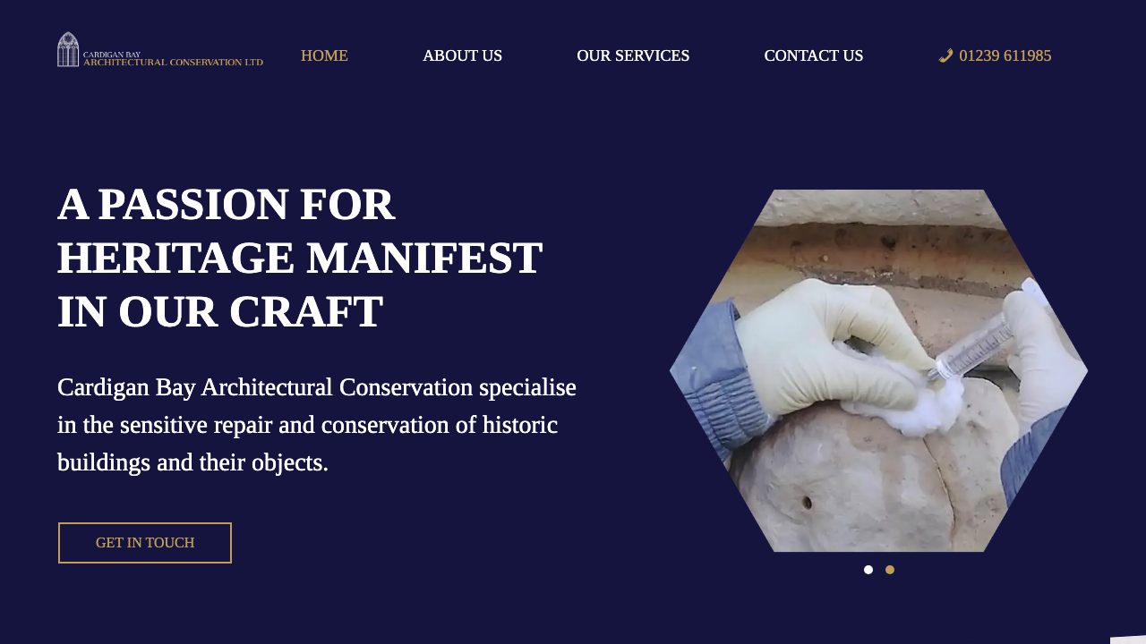 CARDIGAN BAY ARCHITECTURAL CONSERVATION LIMITED website preview